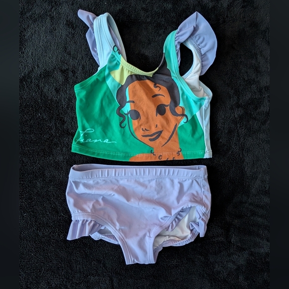 Hanna Andersson Other - Hanna Andersson Disney Princess Girls Tiana Swim Tankini Bikini Bathing Suit